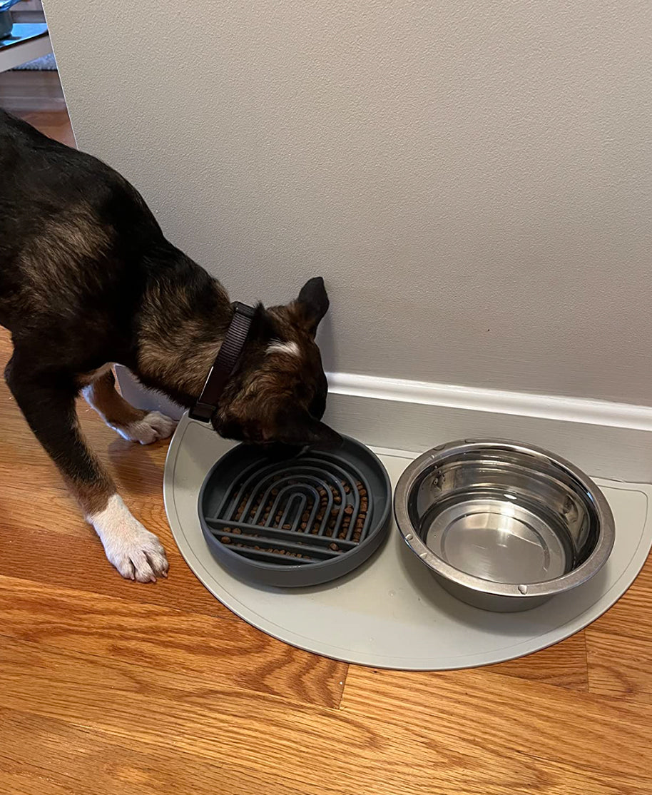 Silicone Puzzle Lick Bowl